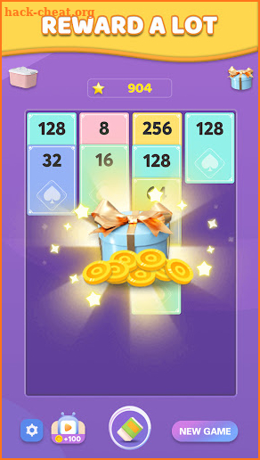 Merge Card : Make 2048 screenshot