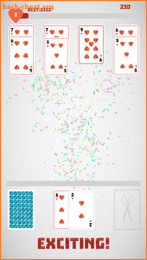 Merge cards - 2048 solitaire screenshot