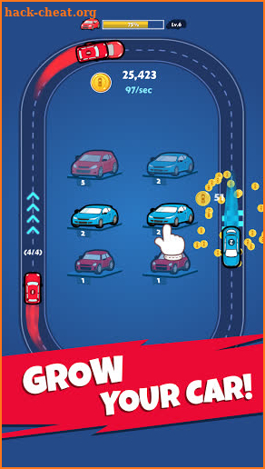 Merge Cars - Best Idle Car Tycoon 2021 screenshot