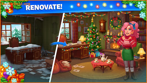 Merge Christmas: Home Design screenshot