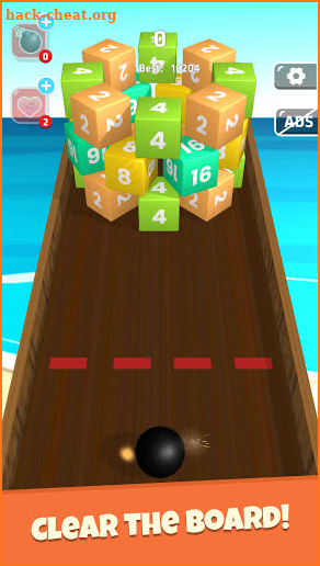 Merge Cube: 3D 2048 game screenshot