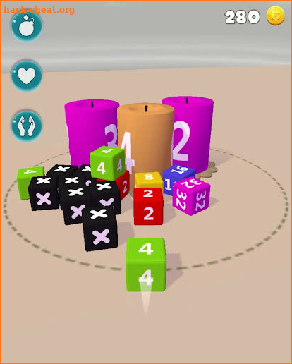 Merge Cubes 2048 screenshot