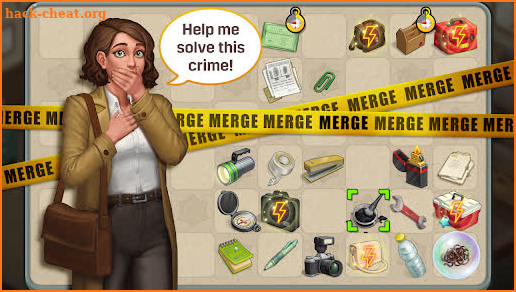 Merge Detective mystery story screenshot