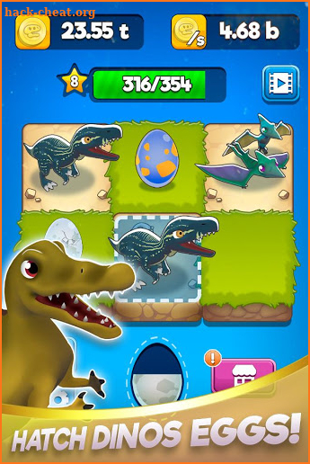 Merge Dinos! Jurassic Merge World Dinosaur Game screenshot