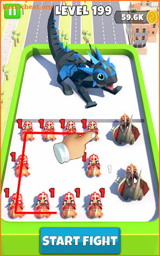 Merge Dragon Master Battle 3D screenshot