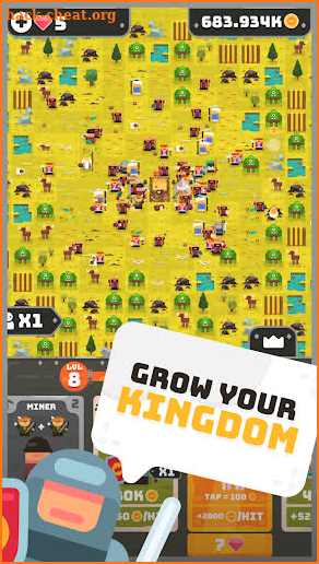 Merge Empire - Idle Kingdom & Crowd Builder Tycoon screenshot