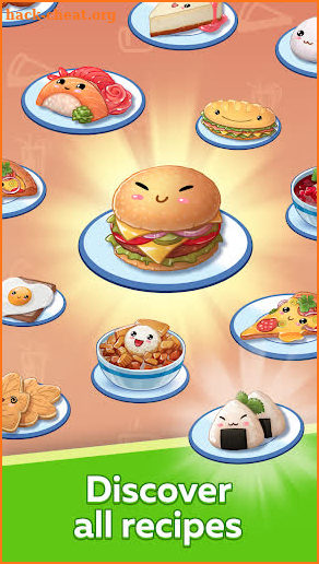 Merge Food — Idle Food Tycoon: Arcade Cooking Game screenshot