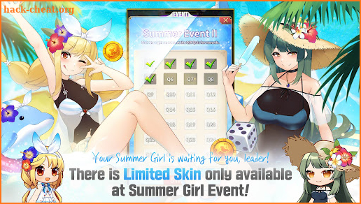 Merge Girls : Idle RPG screenshot