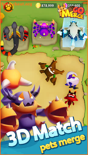 Merge Go - Monster Evolution screenshot