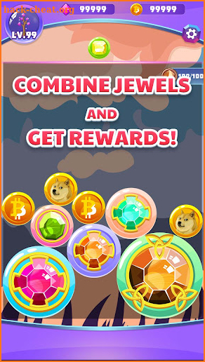 Merge Jewels: Doge Win screenshot