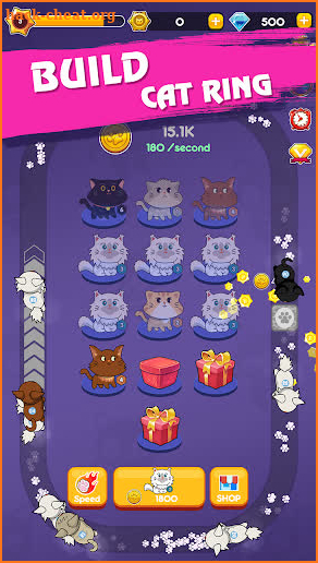 Merge Kitty – Cat Collect & Idle Coin Maker screenshot