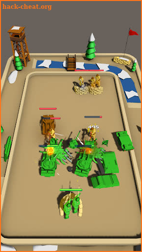 Merge Little Army Men screenshot