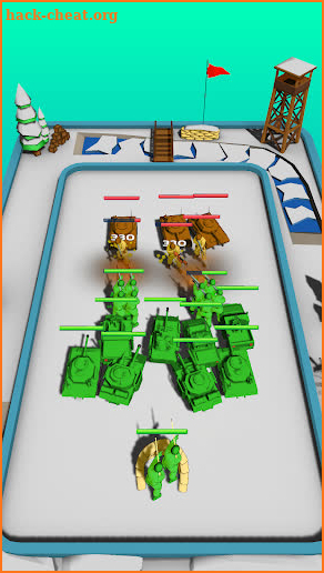 Merge Little Army Men screenshot