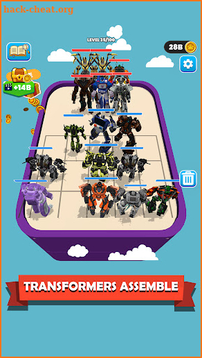 Merge Master: Robot Action Car screenshot