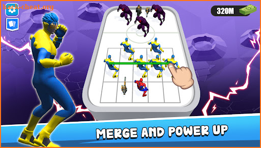 Merge Master: Superhero Fight screenshot