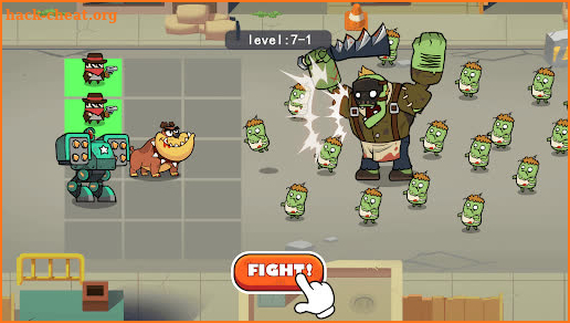 Merge Mech vs. Zombie Brawl screenshot