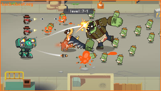 Merge Mech vs. Zombie Brawl screenshot