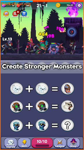 Merge Mon VIP - Idle Puzzle RPG screenshot