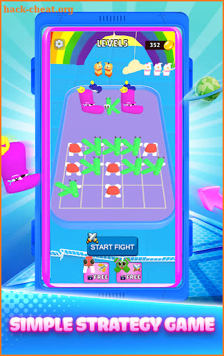 Merge Monster: Alphabet Battle screenshot