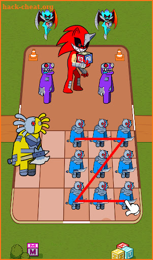 Merge Monster: Rainbow Defense screenshot