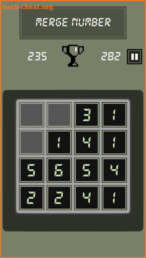 Merge Number Retro - Classic Puzzle screenshot