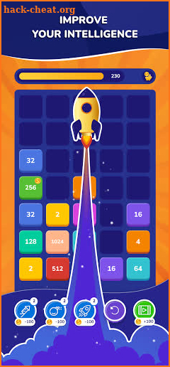 Merge Numbers X2 - 2048 Puzzle screenshot