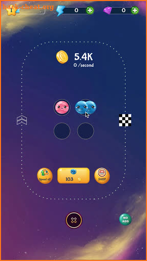 Merge Planets Space : hyper casual game screenshot
