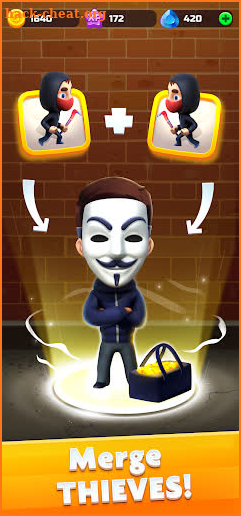 Merge Robbers: rob & get gold screenshot