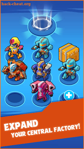 Merge Robots - Idle Tycoon Games 2019 screenshot