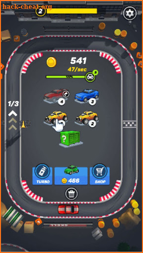 Merge Round Racers screenshot