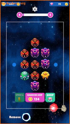 Merge Ships : Space battle screenshot