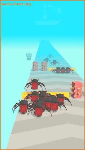 Merge Spider Train screenshot