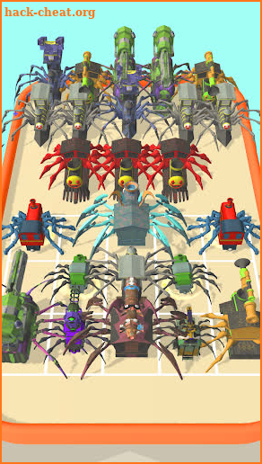 Merge Spider Train screenshot