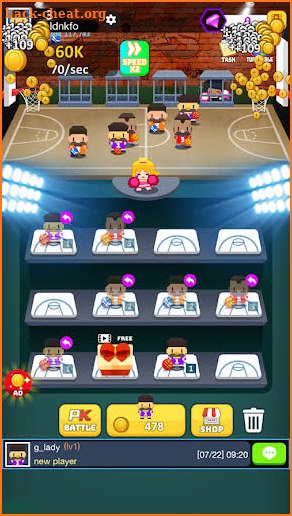 Merge Stars - Basketball Tycoon screenshot