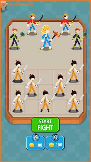 Merge Stickman Warrior screenshot