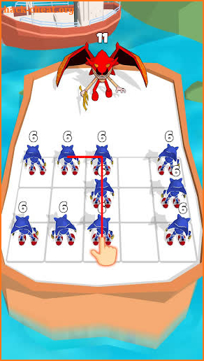 Merge Super - Monster Fight screenshot