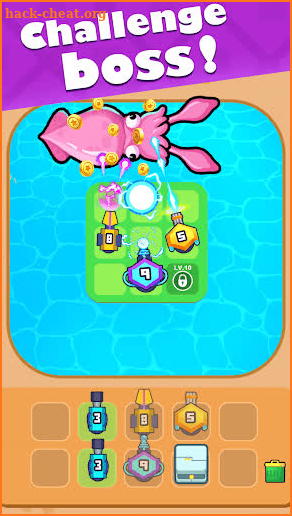 Merge Tower : Idle Fish screenshot