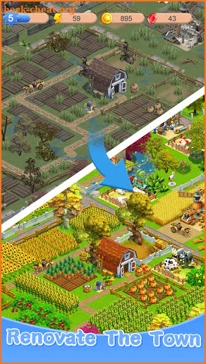 Merge Town : Design Farm screenshot