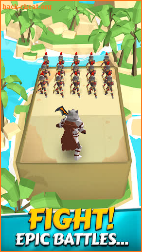 Merge Wars Knights vs Monsters screenshot