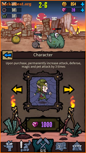 Merge Weapons - Warriors Attack screenshot