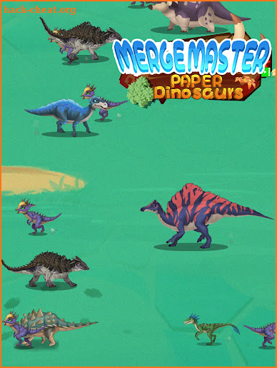 merge:paper dinosaurs screenshot