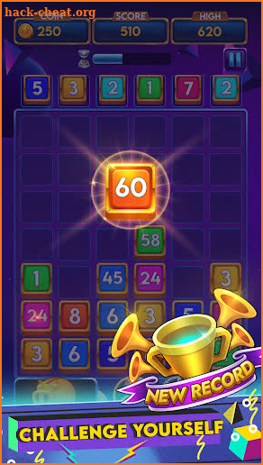 Merger number - merge puzzle game screenshot