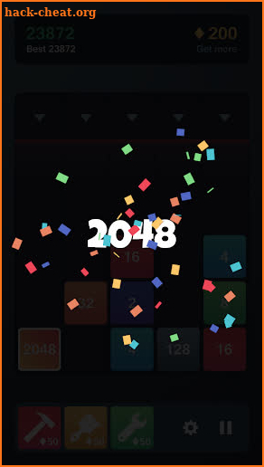 Mergetris - 2048 Dropping Block Puzzle screenshot