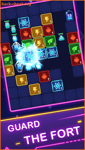 Mergevo: Neon TD screenshot