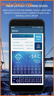 Méribel Snow & Weather Reports by SnowGuru screenshot