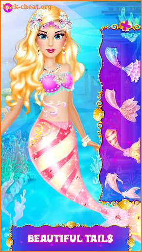 Mermaid Dress up & Makeover - Color by Number screenshot