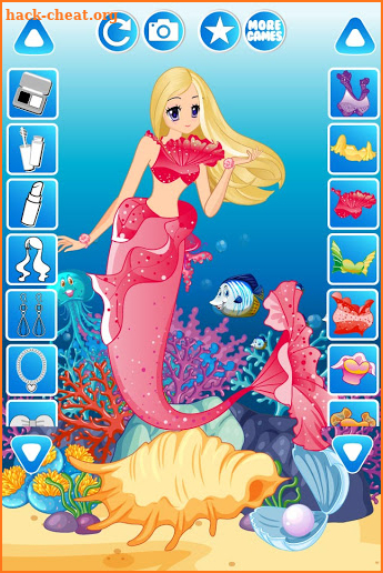 Mermaid Dress Up Game screenshot