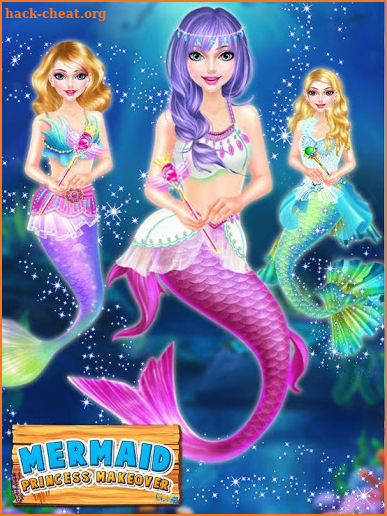 mermaid games for girls : mermaids dress up games screenshot