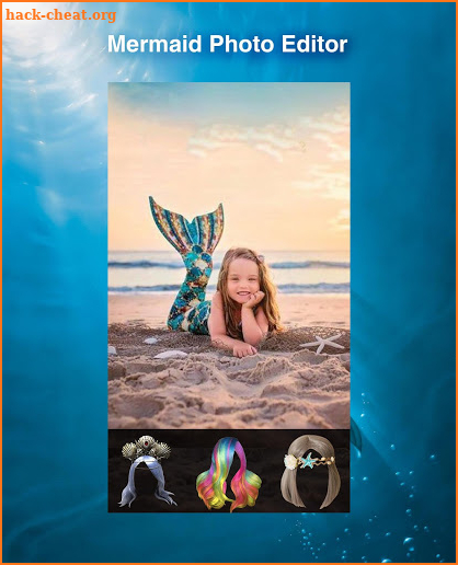 Mermaid Photo Editor - Mermaid Tail Costumes screenshot