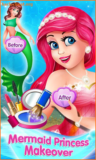 Mermaid Princess Makeover Game screenshot